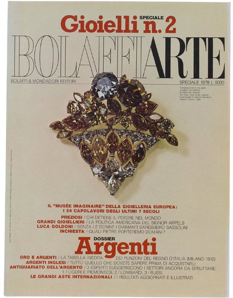 BOLAFFI ARTE - GIOIELLI n. 2 - Speciale 1978.