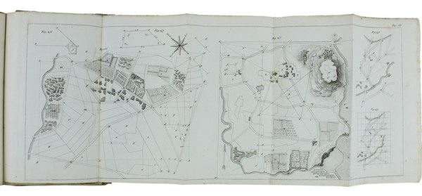 TRATTATO COMPLETO DI AGRIMENSURA. Volume I - Volume II.