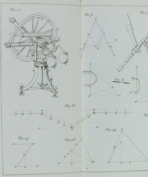 TRATTATO COMPLETO DI AGRIMENSURA. Volume I - Volume II.
