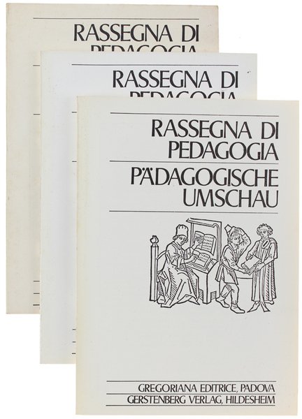 RASSEGNA DI PEDAGOGIA. - PÄDAGOGISCHE UMSHAU. Anno XXXIX - N. …