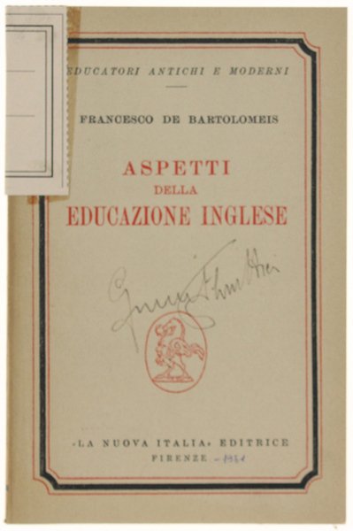 ASPETTI DELLA EDUCAZIONE INGLESE.