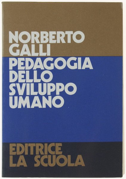 PEDAGOGIA DELLO SVILUPPO UMANO. | Immagine principale