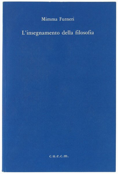 L'INSEGNAMENTO DELLA FILOSOFIA. | Immagine principale