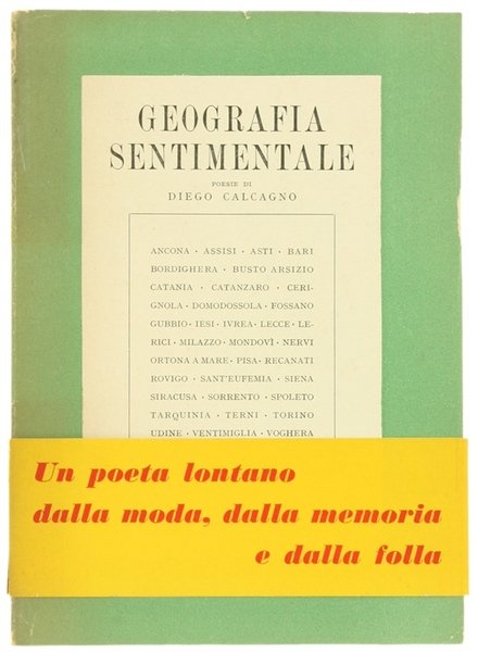 GEOGRAFIA SENTIMENTALE. Poesie.