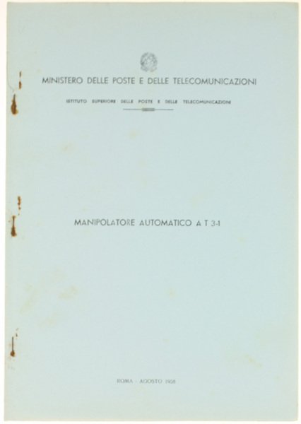 MANIPOLATORE AUTOMATICO IRME AT 3-1.