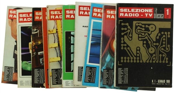 SELEZIONE DI TECNICA RADIO-TV. Annata 1969 : numeri 1, 2, …