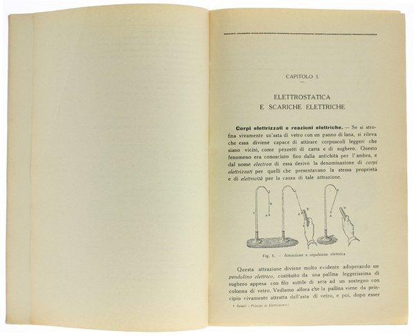 PRINCIPI DI ELETTROTECNICA. Ad uso delle Scuole Industriali e Professionali.