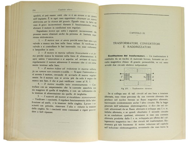 PRINCIPI DI ELETTROTECNICA. Ad uso delle Scuole Industriali e Professionali.