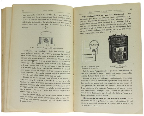 PRINCIPI DI ELETTROTECNICA. Ad uso delle Scuole Industriali e Professionali.