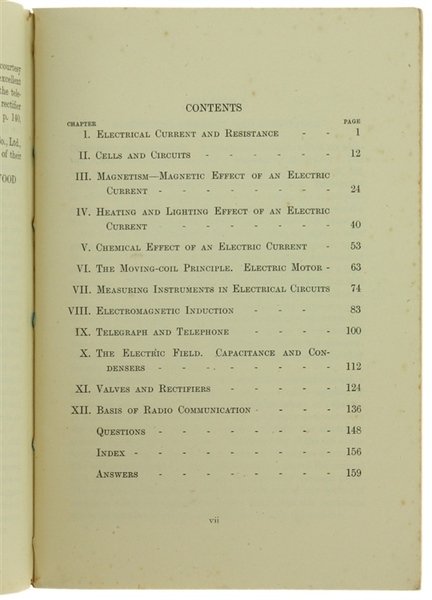 INTRODUCTORY MAGNETISM AND ELECTRICITY.