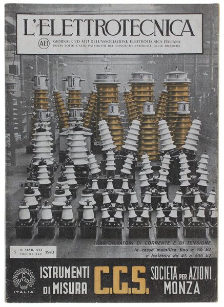 RICERCHE SPERIMENTALI SULLE SOVRATENSIONI INDOTTE NEI TRASFORMATORI A TRE AVVOLGIMENTI … | Immagine principale