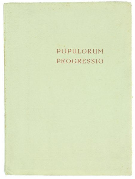 POPULORUM PROGRESSIO [Preziosa edizione]