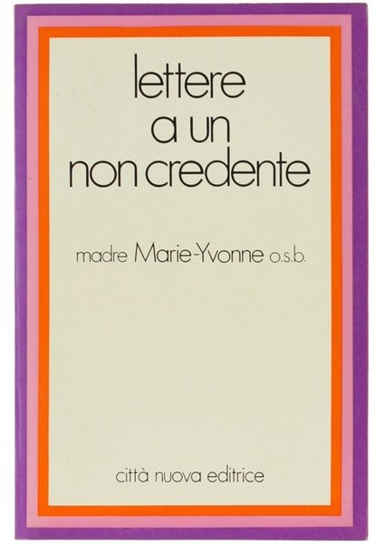 LETTERE A UN NON CREDENTE. | Immagine principale