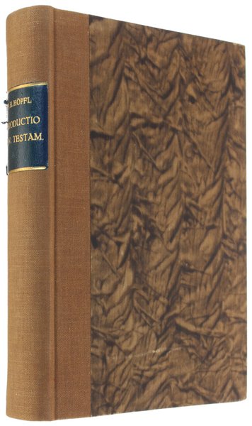 INTRODUCTIO SPECIALIS IN NOVUM TESTAMENTUM.