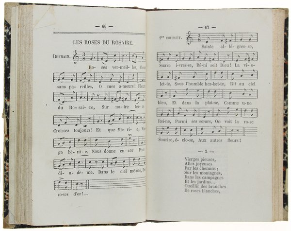 LA LYRE MYSTIQUE. NOUVEAUX CANTIQUES SUR LE SAINT ROSAIRE ET …