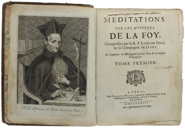 MEDITATIONS SUR LES MYSTERES DE LA FOY. Tome premier.
