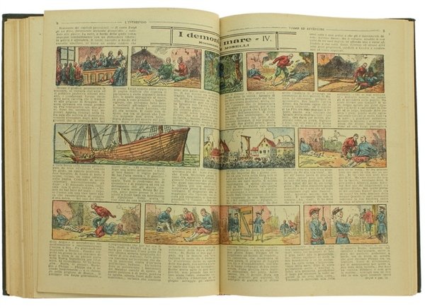 L'INTREPIDO. Avventure - Viaggi - Esplorazioni. Annata completa 1925.