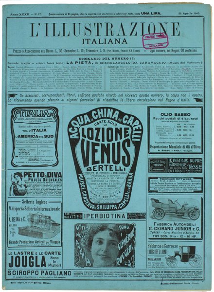 L'ILLUSTRAZIONE ITALIANA. 1905 n. 17.