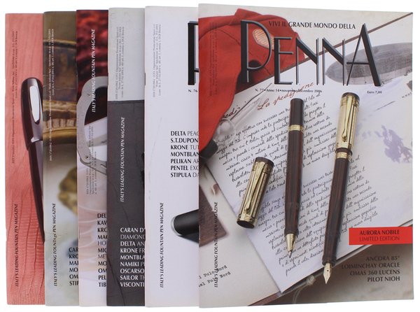 VIVI IL GRANDE MONDO DELLA PENNA - 6 riviste: Annata …
