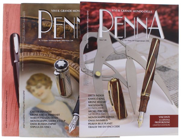 VIVI IL GRANDE MONDO DELLA PENNA - 6 riviste: Annata …