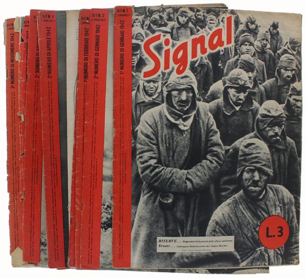 SIGNAL (edizione italiana): 10 fascicoli del 1942