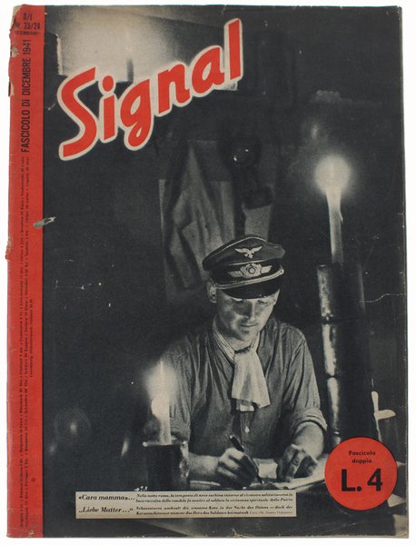 SIGNAL (edizione bilingue): 4 fascicoli del 1941