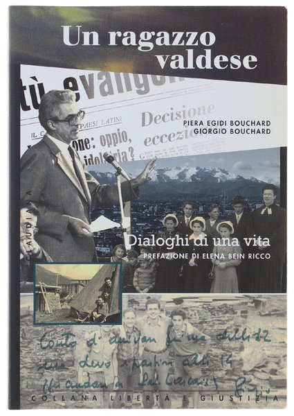 UN RAGAZZO VALDESE. Dialoghi di una vita (dedica dell'A.) | Immagine principale