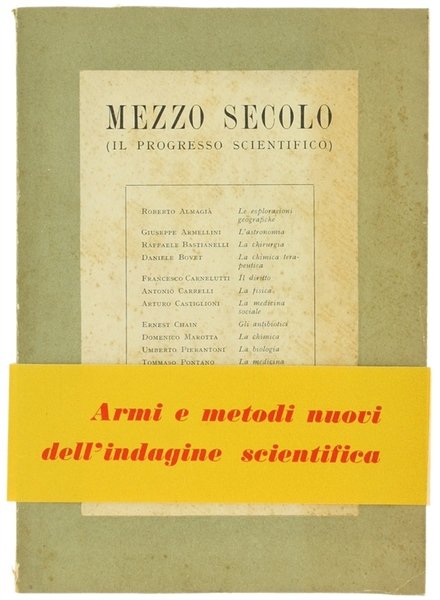MEZZO SECOLO (Il progresso scientifico).