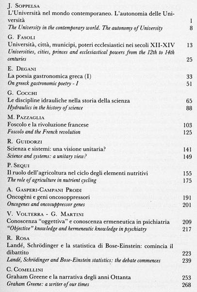 ALMA MATER STUDIORUM. Rivista scientifica dell'Università di Bologna. 1990 Anno …