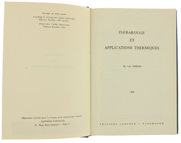 INFRAROUGE ET APPLICATIONS THERMIQUES.