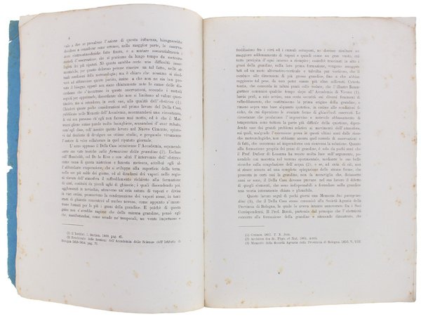SULLA VITA E SUI LAVORI DEL PROFESSORE LORENZO DELLA CASA. …