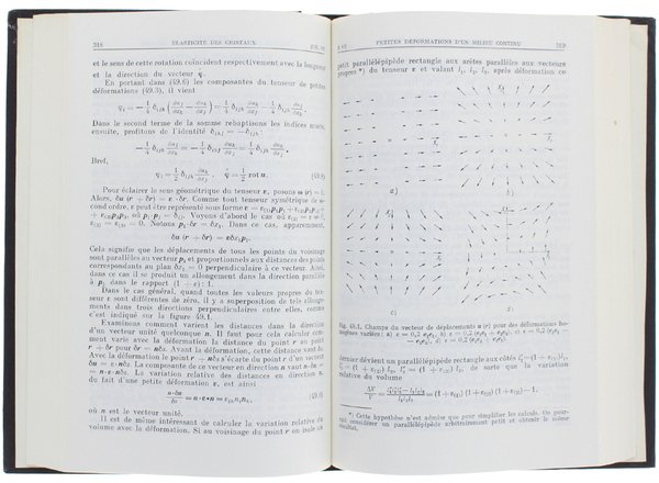 FONDEMENTS DE LA PHYSIQUE DES CRISTAUX. Traduit du russe par …
