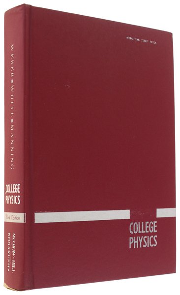 COLLEGE PHYSICS. Third edition (International Student Edition). | Immagine principale