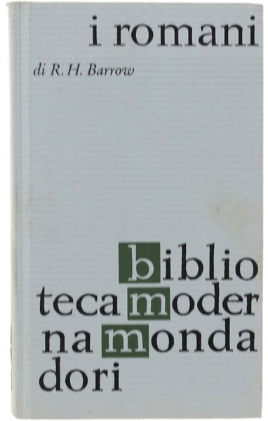 I ROMANI [legatura cartone editoriale - ottimo]
