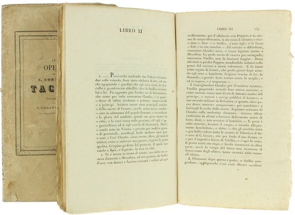 GLI ANNALI DI C. CORNELIO TACITO VOLGARIZZATI DA C. CESARE …