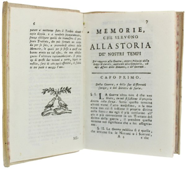 MEMORIE, CHE SERVONO ALLA STORIA DE' NOSTRI TEMPI, fatte dall'osservatore …