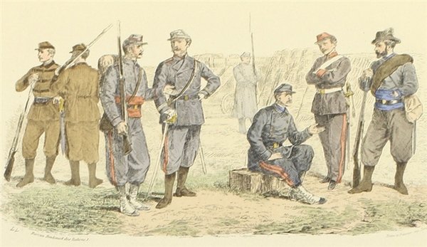 JOURNAL D'UNE PARISIENNE PENDANT LE SIEGE accompagné de plusieurs gravures …