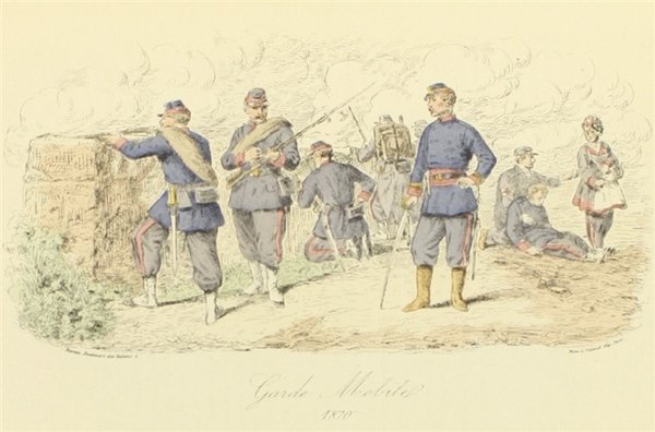 JOURNAL D'UNE PARISIENNE PENDANT LE SIEGE accompagné de plusieurs gravures …