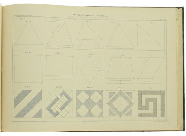 PRIME NOZIONI DI DISEGNO GEOMETRICO LINEARE (edizione economica) AD USO …