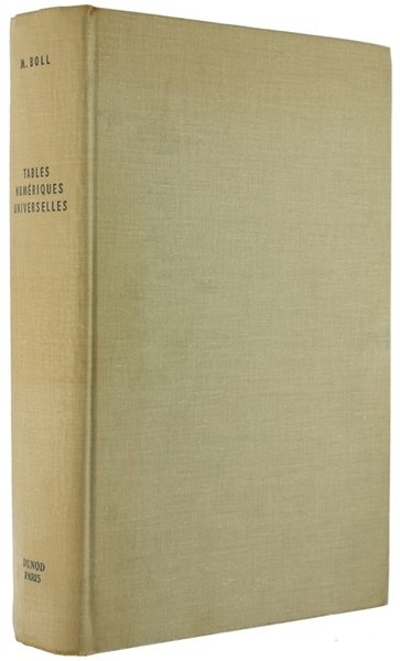 TABLES NUMERIQUES UNIVERSELLES DES LABORATOIRES ET BUREAUX D'ETUDE. Opérations Arithmétiques …