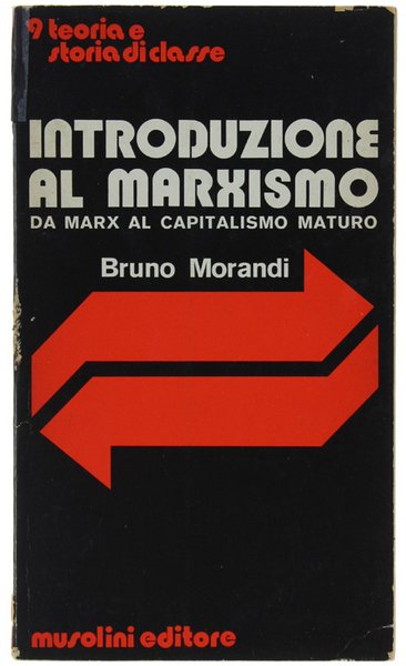 INTRODUZIONE AL MARXISMO. Da Marx al capitalismo maturo.