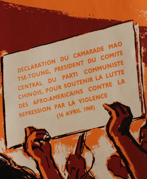 MAO TSE-TUNG: L'EXECRABLE SYSTEME COLONIALISTE ET IMPERIALISTE.(POSTER)
