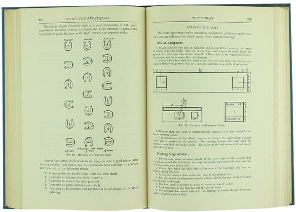 SPORTS FOR RECREATION AND HOW TO PLAY THEM.