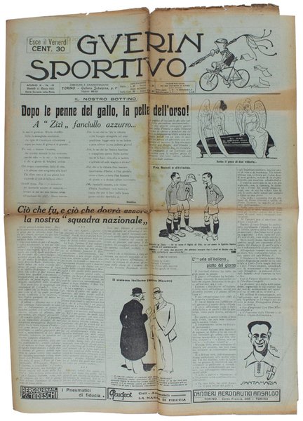 GUERIN SPORTIVO. Anno 1921. Numero 10 - 1 marzo 1921.