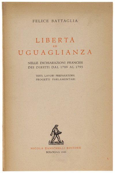 LIBERTA' ED UGUAGLIANZA nelle dichiarazioni francesi dei diritti dal 1789 … | Immagine principale