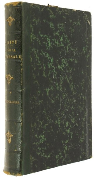 CRONOLOGIA. Documenti alla STORIA UNIVERSALE.