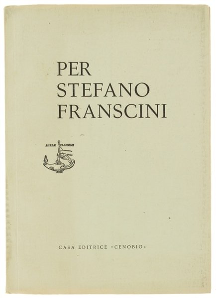 PER STEFANO FRANSCINI.