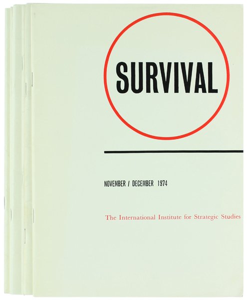 SURVIVAL - Volume XVI, Number 1, 2, 3, 4, 5, …