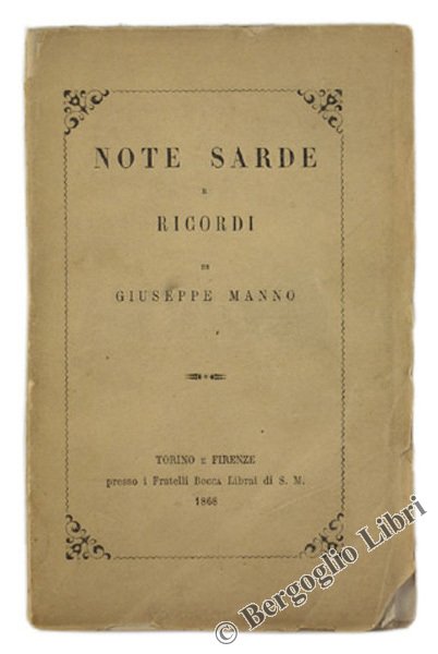 NOTE SARDE E RICORDI