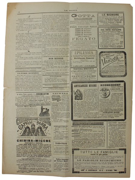 LA RANA - Giornale Umoristico con caricature e disegni a … | Immagine principale